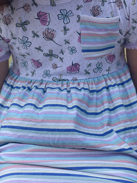 Striped Garden Tunic