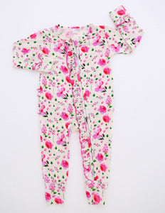 Pretty In Pink Romper - FITS SMALL SIZE UP
