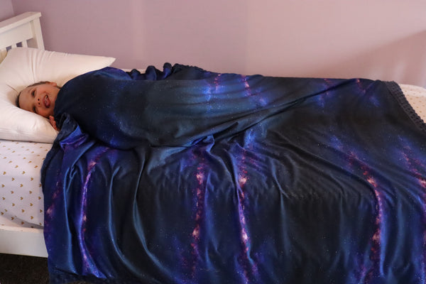 Milky Way Minky Blanket